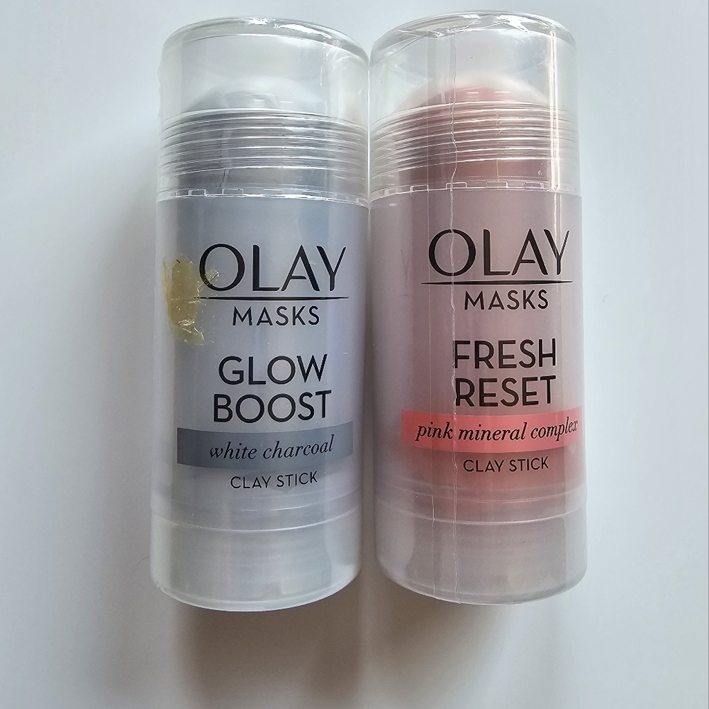 Face Masks by Olay Reset & Boost 2 pack Mask Sticks